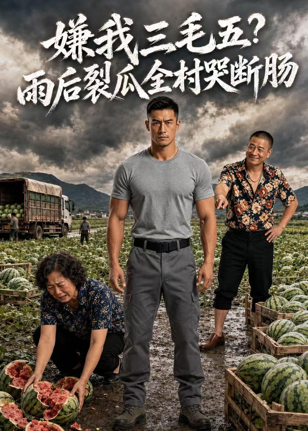 嫌我三毛五？雨后裂瓜全村哭断肠